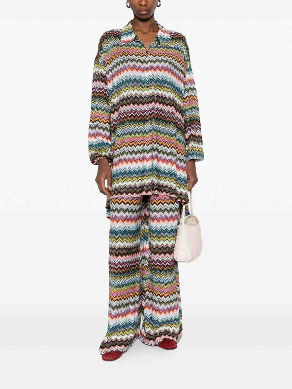 MISSONI: カジュアルトラウザー online - カジュアルパンツ - マルチカラー