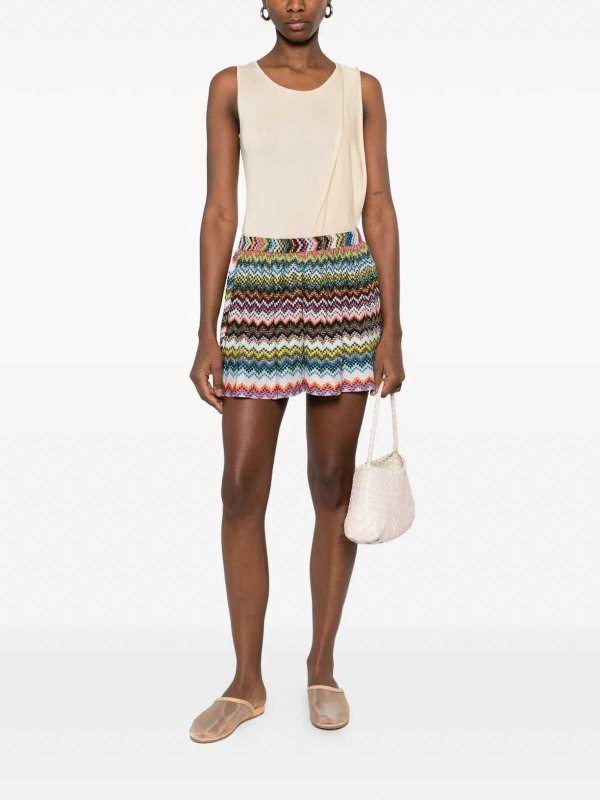 MISSONI: pantaloni shorts online - Pantaloncini
