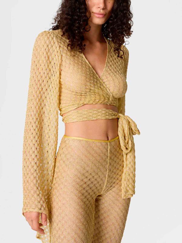 The Best Shops MISSONI: トップス＆タンクトップ - トップ/タンクトップ - 金