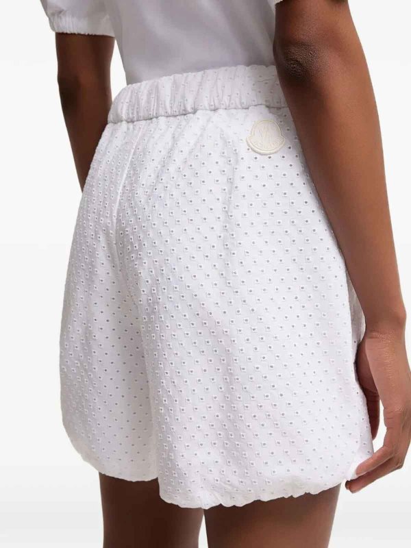 Shorts - Weiß shop online: MONCLER