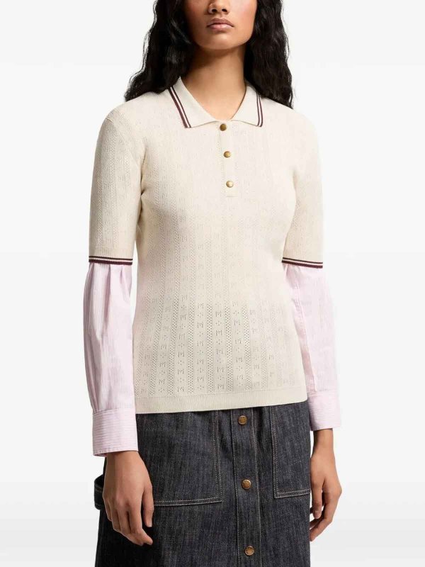 The Best Shops MONCLER: Polos  - Polo - Blanc