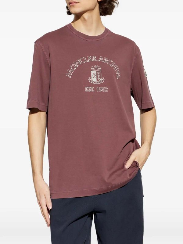 MONCLER buy online T-Shirt - Dunkelrot