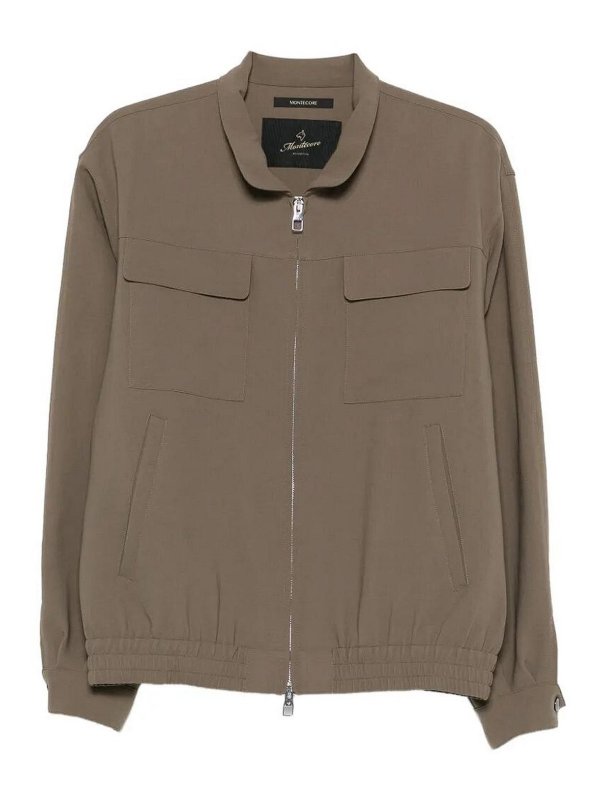 Montecore: Casualjacken - Casualjacke - Camel
