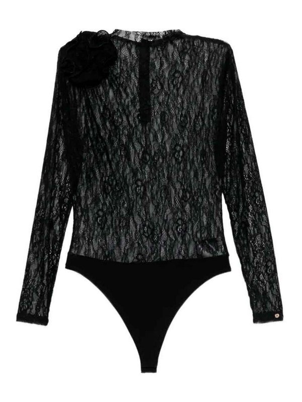NISSA: Tops y camisetas sin mangas - Top - Negro