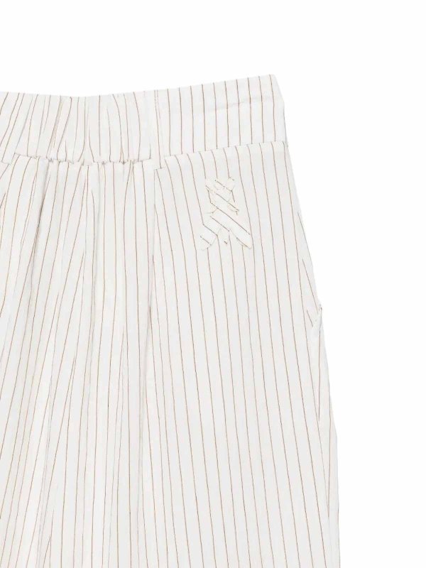 The Best Shops PATRIZIA PEPE: トラウザーショーツ - ショートパンツ - 白
