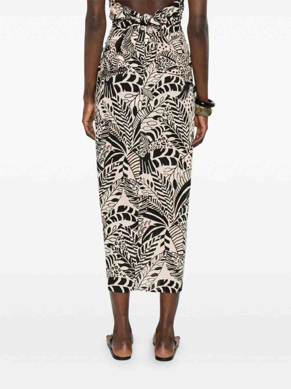 POUPETTE ST BARTH buy online ロングスカート - 黒