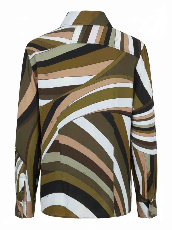 EMILIO PUCCI: シャツ online - シャツ - ブルー