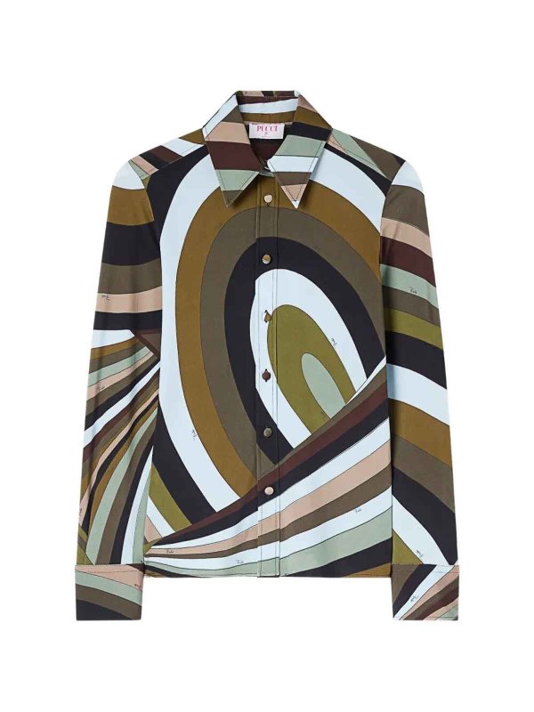 The Best Shops EMILIO PUCCI: シャツ - シャツ - ブルー
