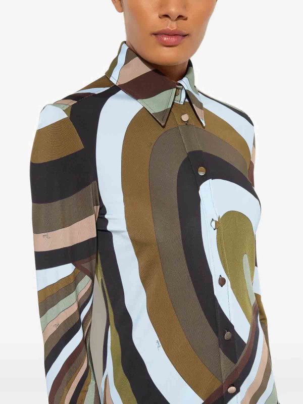 EMILIO PUCCI buy online シャツ - ブルー