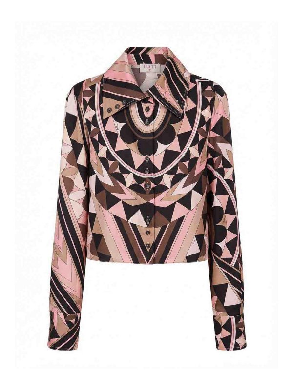 EMILIO PUCCI: シャツ - シャツ - ヌードカラー
