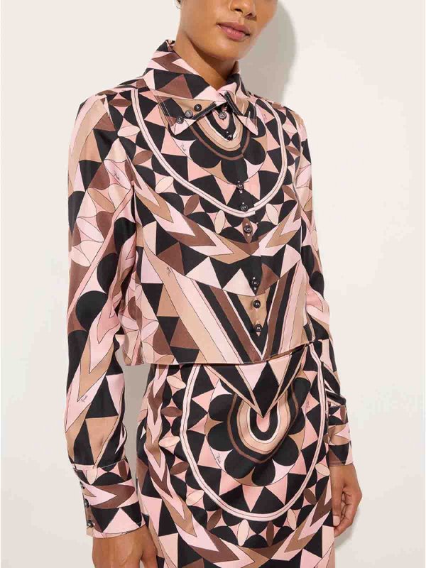 The Best Shops EMILIO PUCCI: シャツ - ヌードカラー
