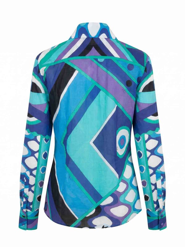 EMILIO PUCCI: Hemden online - Hemd - Blau
