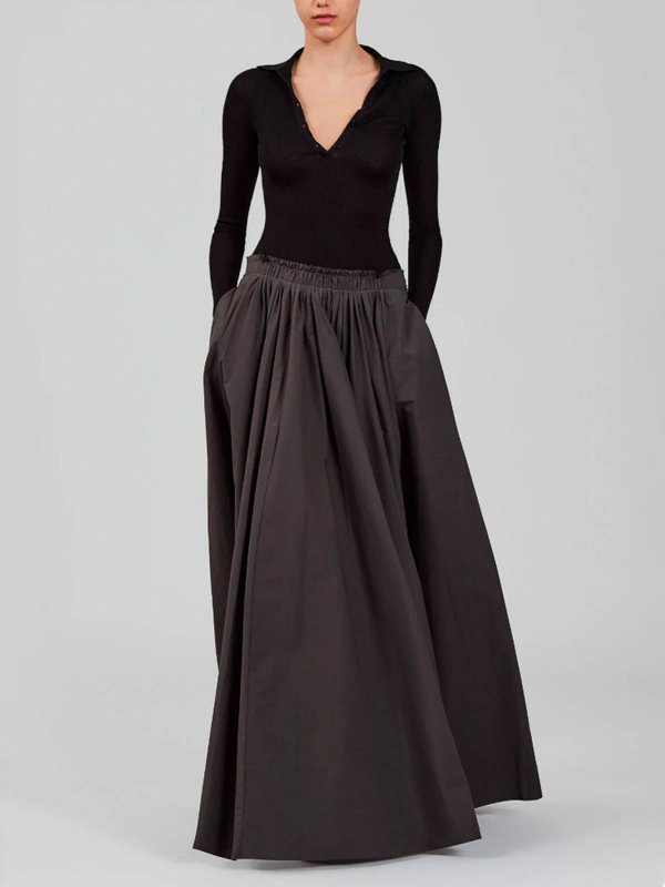Jupe Midi - Gris shop online: SA SU PHI