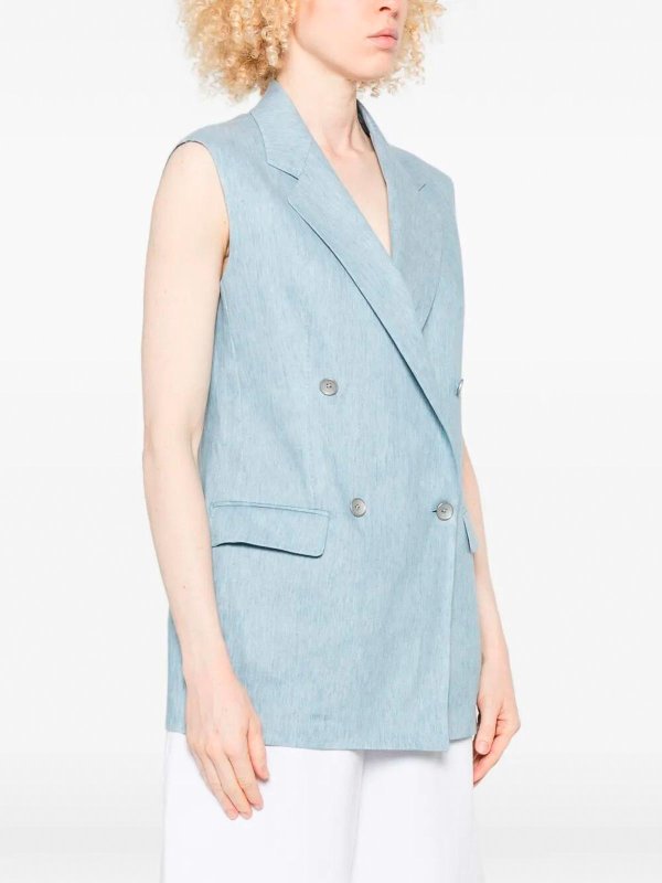 The Best Shops TAGLIATORE: Westen - Weste - Hellblau