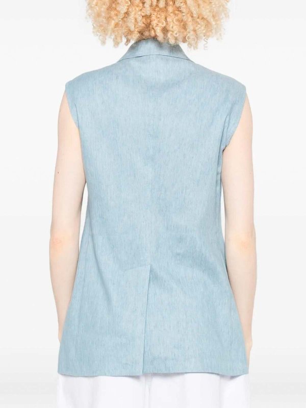 Weste - Hellblau shop online: TAGLIATORE