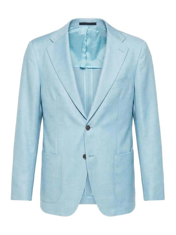 TAGLIATORE: Vestes de costume - Blazer - Bleu Clair
