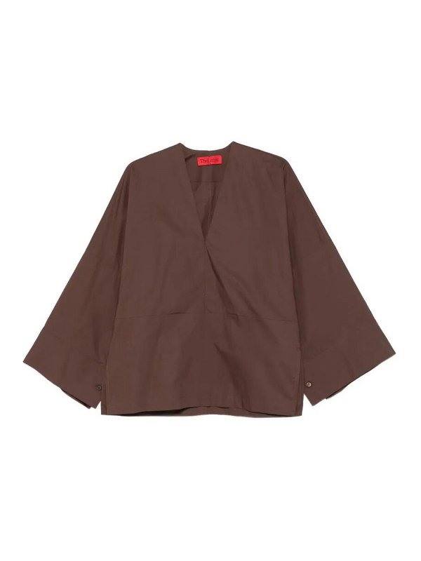 THELATEST: Camisas - Camisa - Marrón
