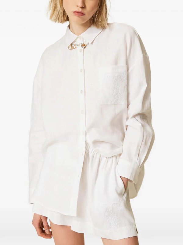 TWINSET: Camisas online - Camisa - Blanco