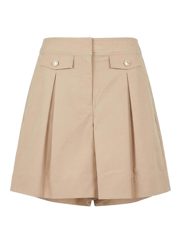 TWINSET: Shorts - Short - Gris Clair