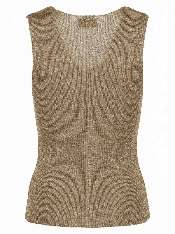 TWINSET: Tops & Débardeurs online - Top - Vert