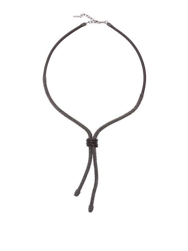 BRUNELLO CUCINELLI: Collar - Collar - Negro