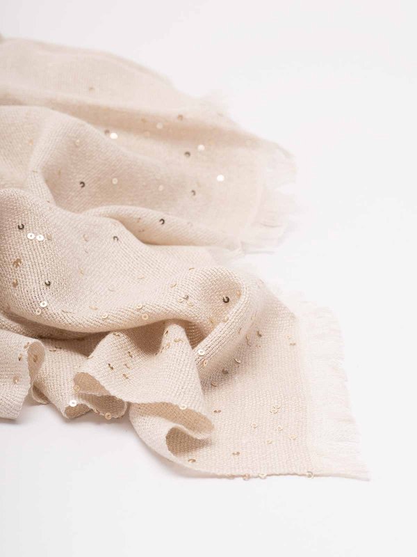 BRUNELLO CUCINELLI: Schals online - Schal - Beige