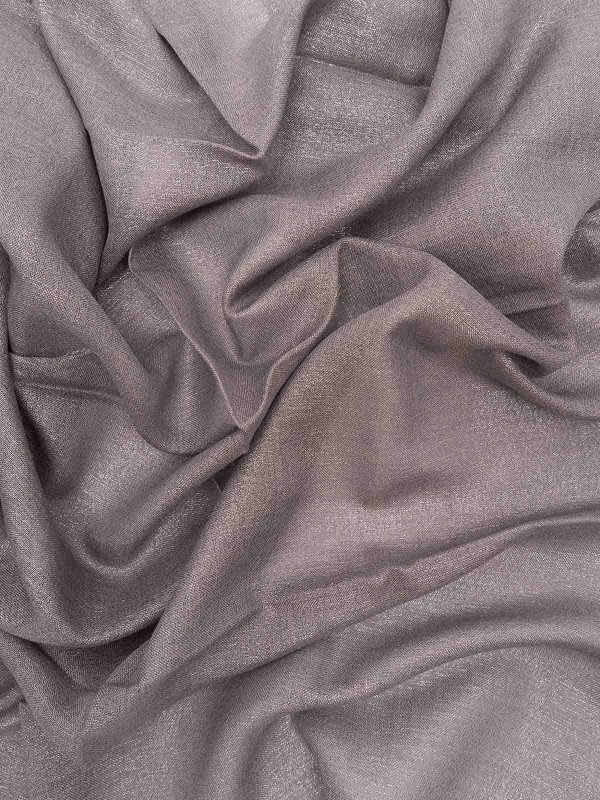 BRUNELLO CUCINELLI: Bufandas y pañuelos online - Bufanda - Gris Oscuro