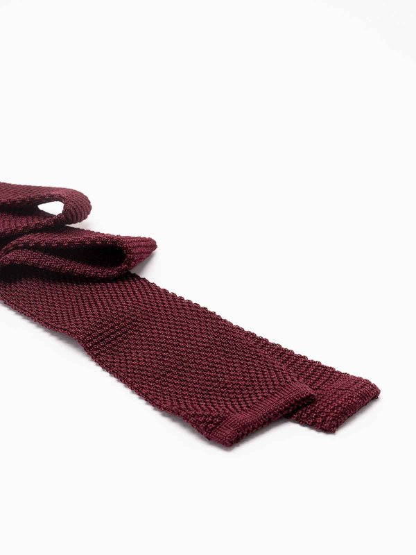 BRUNELLO CUCINELLI: Krawatten und Fliegen online - Krawatte - Bordeaux