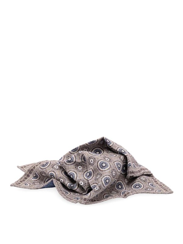 BRUNELLO CUCINELLI: Estolas y chales - Estola - Negro