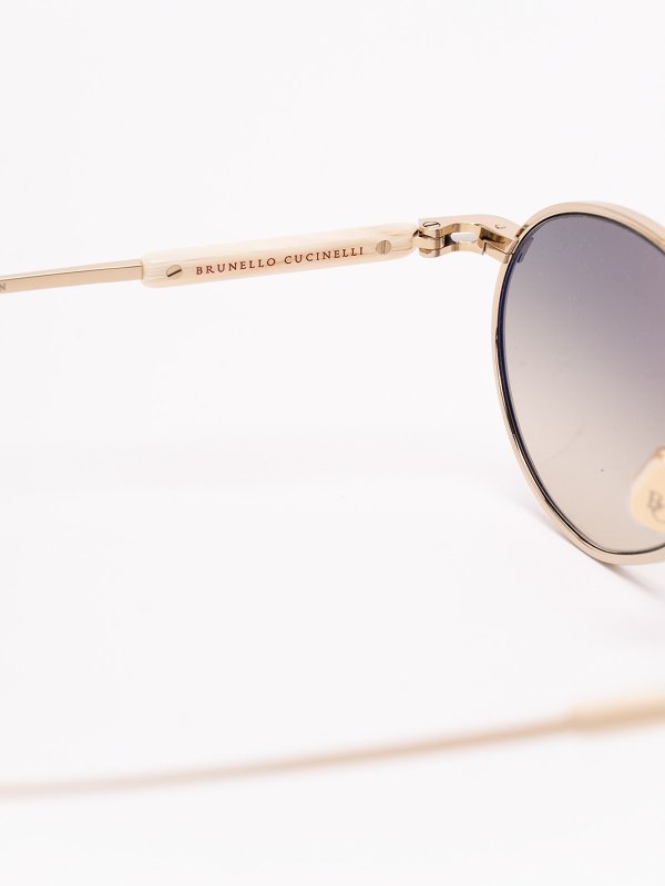 BRUNELLO CUCINELLI: Sonnenbrillen online - Sonnenbrille - Gold