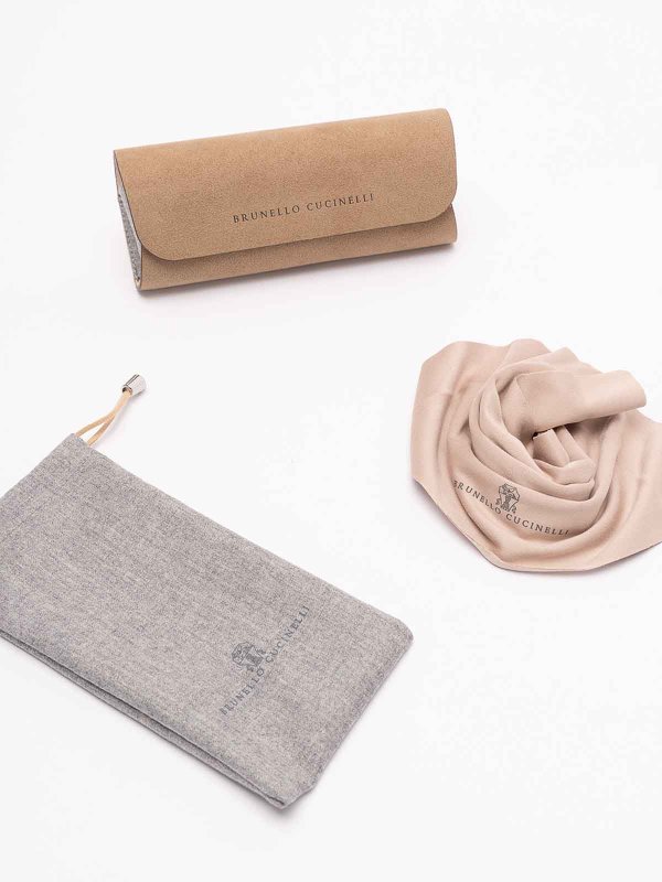 Sonnenbrille - Gold shop online: BRUNELLO CUCINELLI