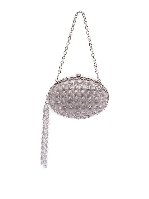 Self Portrait: Clutch - Pochette - Gris
