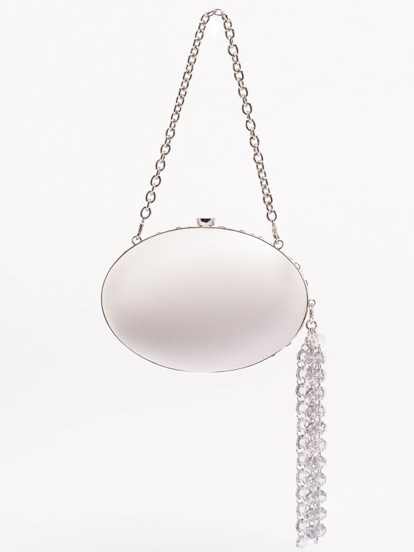 Self Portrait: Clutch online - Pochette - Gris