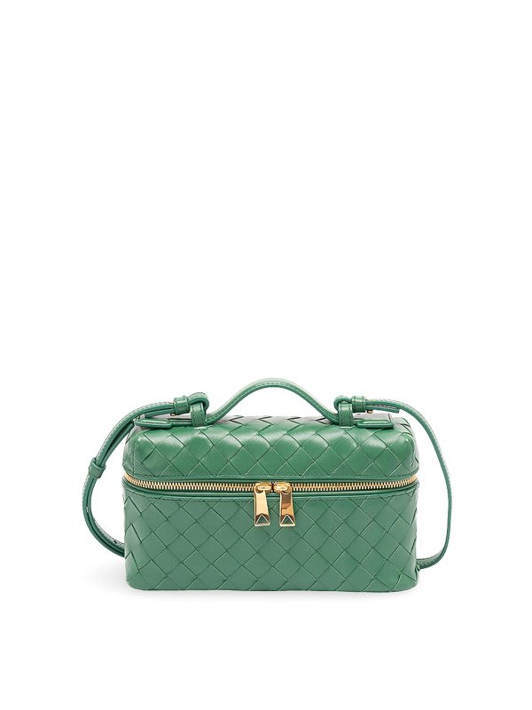 BOTTEGA VENETA: トートバッグ - トートバッグ - 緑