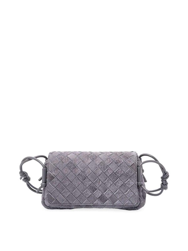 BOTTEGA VENETA: トートバッグ - トートバッグ - ブルー