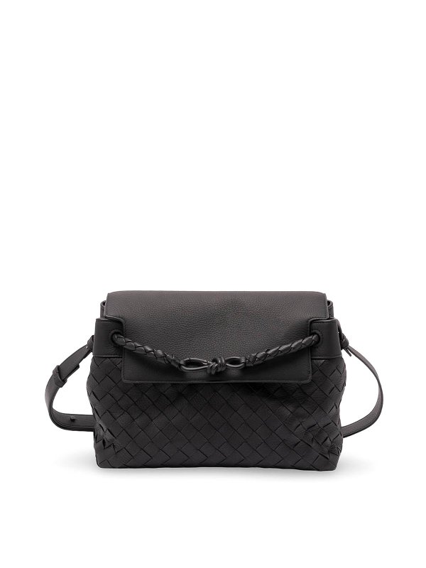 BOTTEGA VENETA: ラップトップケース＆ブリーフケース - ラップトップバッグ/ブリーフケース - 黒