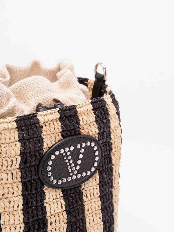 Bucket-Bag - Schwarz shop online: VALENTINO GARAVANI