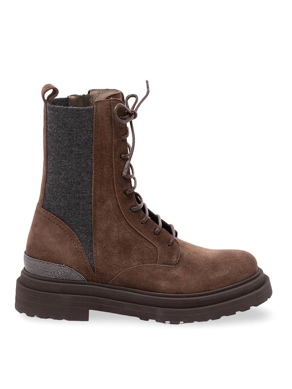 BRUNELLO CUCINELLI: Botines - Botines - Marrón