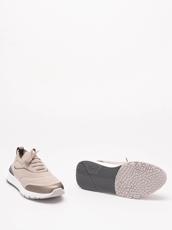 Baskets - Marron Clair shop online: BRUNELLO CUCINELLI