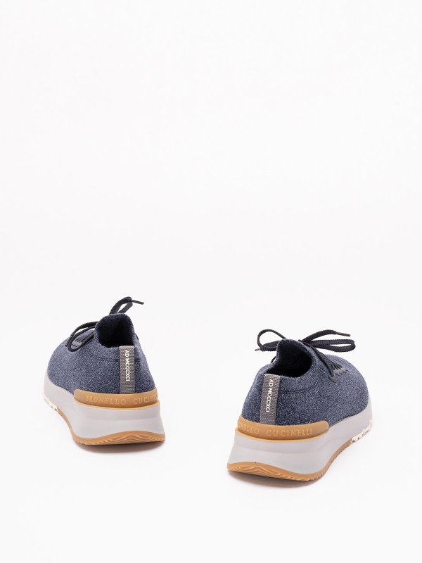 The Best Shops BRUNELLO CUCINELLI: Sneaker - Sneaker - Dunkles Jeansblau