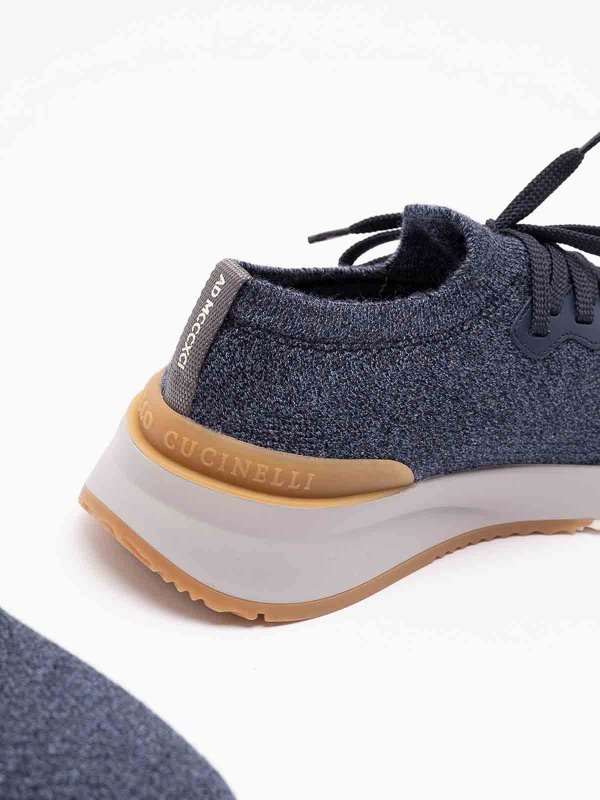 BRUNELLO CUCINELLI buy online Sneaker - Dunkles Jeansblau