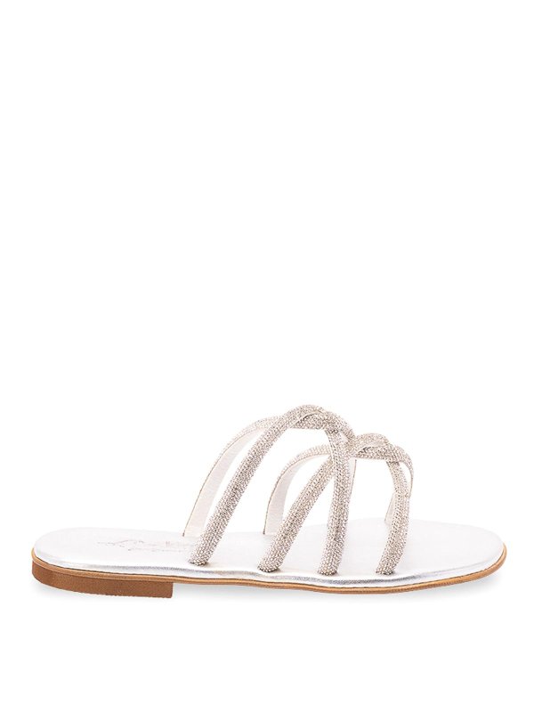 KIMA: Sandales - Sandales - Argent