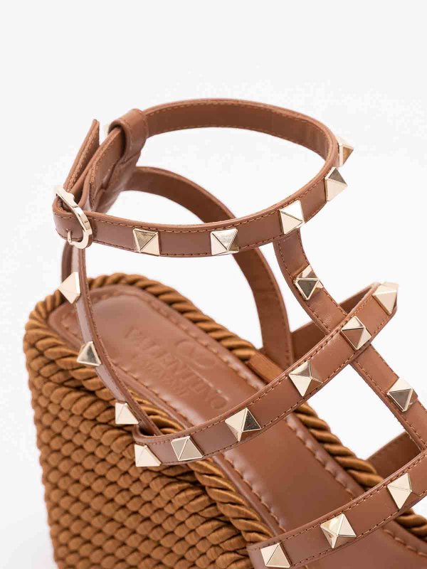VALENTINO GARAVANI buy online エスパドリーユ - ブラウン