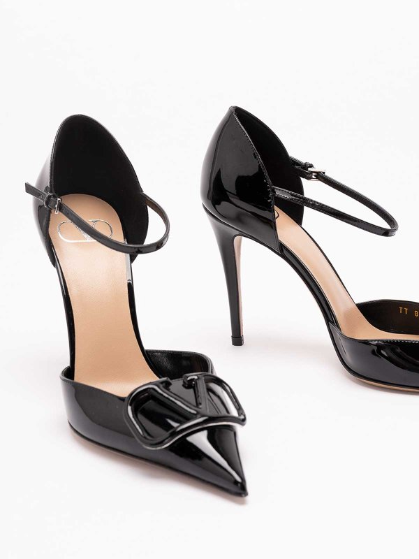 VALENTINO GARAVANI buy online パンプス - 黒