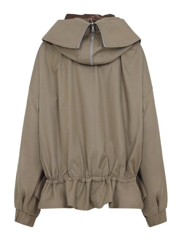 DRIES VAN NOTEN: Bombers online - Bomber - Marron Clair