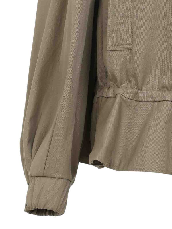 The Best Shops DRIES VAN NOTEN: Bombers - Bomber - Marron Clair