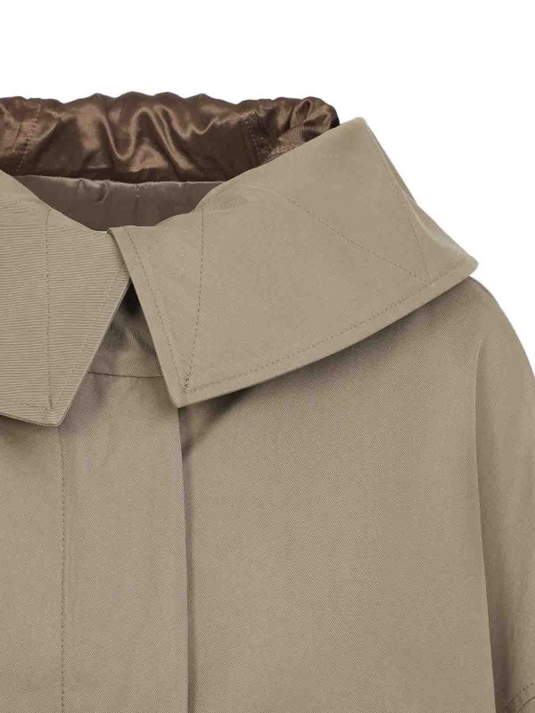 Bomber - Marron Clair shop online: DRIES VAN NOTEN