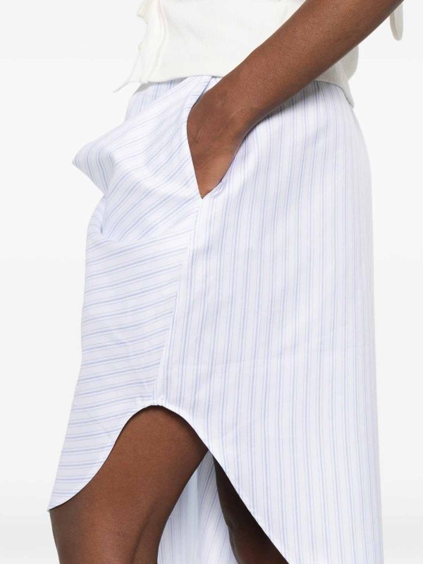 J.W. ANDERSON buy online Midirock - Blau