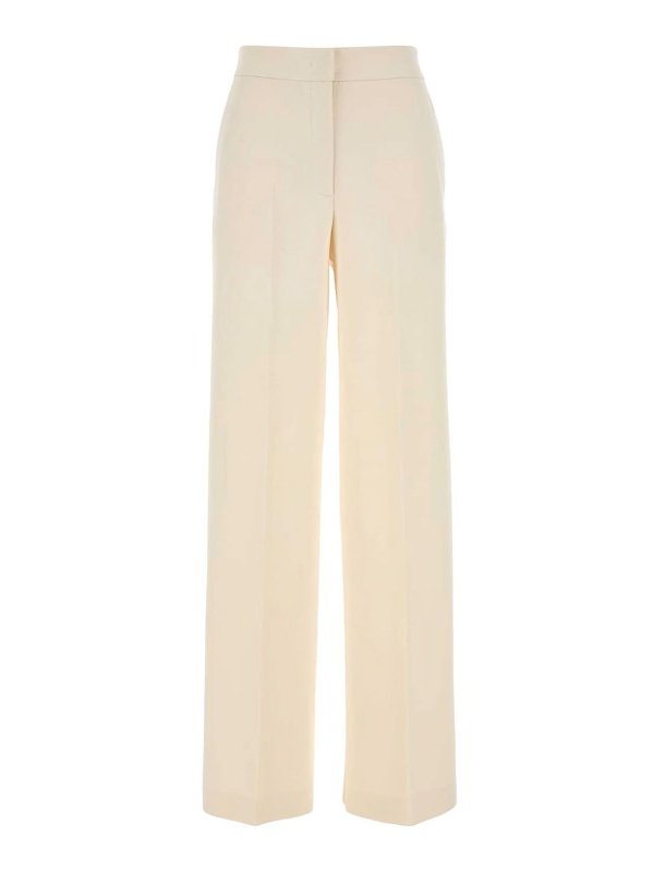 Max Mara: Casual Hosen - Casual Hose - Weiß