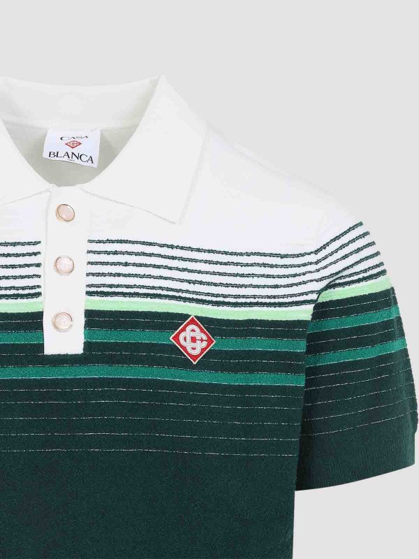 The Best Shops CASABLANCA: Polos  - Polo - Vert